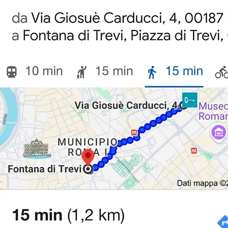 Apartman C1 Class Apartments, 2 Delux, Max 6 Persone Distante 15 Minuti A Piedi Da Fontana Di Trevi *
